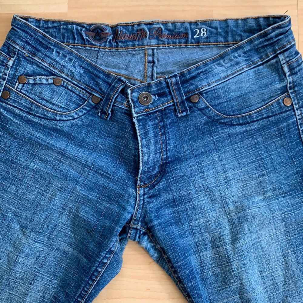 Alouette wide bottom jeans